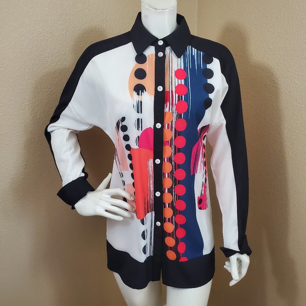 MICHAEL TAYLOR Collection Button Down Shirt~S/P